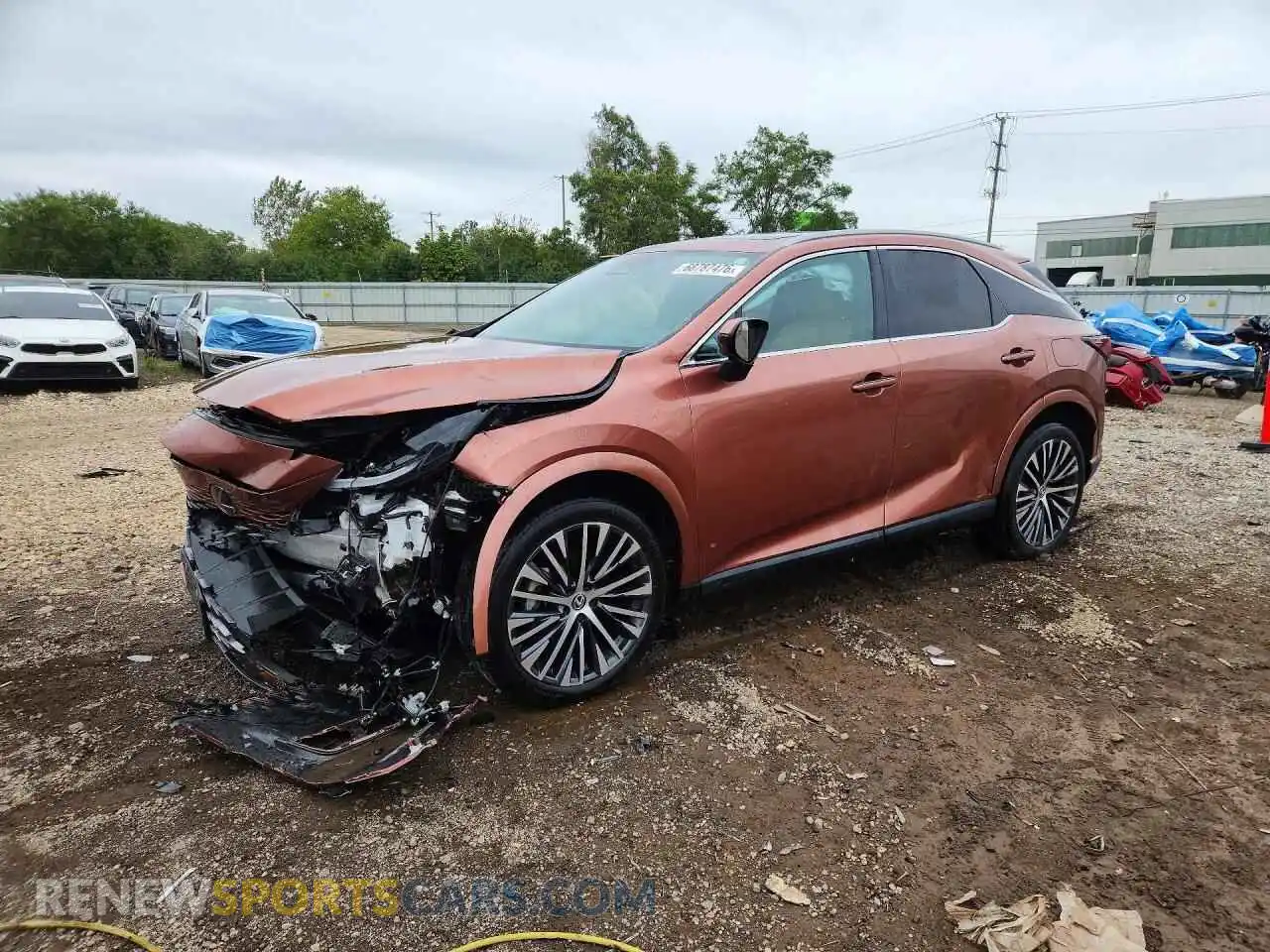 1 Фотография поврежденного автомобиля 2T2BAMBA6RC040617 LEXUS RX350 2024