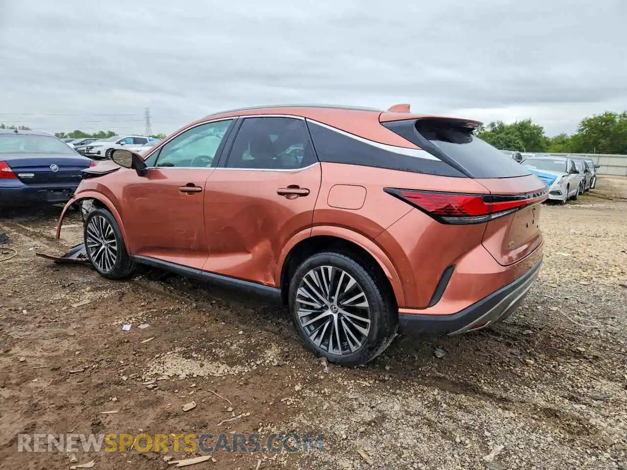 2 Фотография поврежденного автомобиля 2T2BAMBA6RC040617 LEXUS RX350 2024