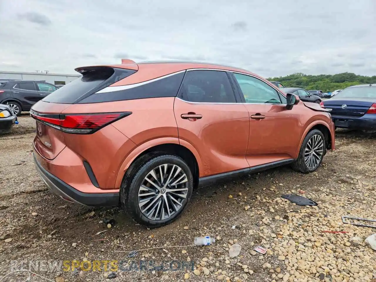 3 Фотография поврежденного автомобиля 2T2BAMBA6RC040617 LEXUS RX350 2024