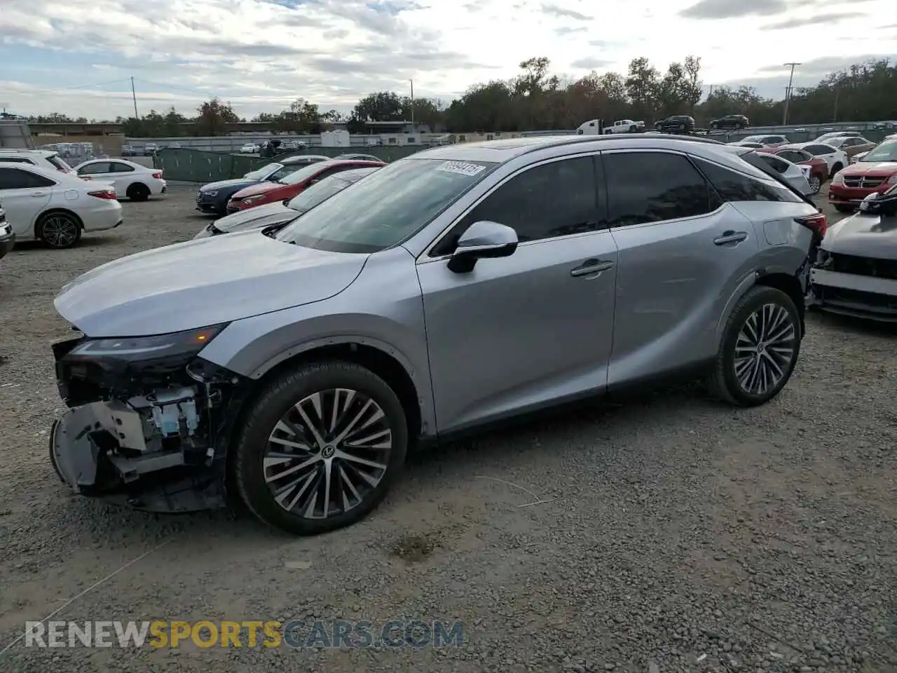 1 Photograph of a damaged car 2T2BAMBA7RC025768 LEXUS RX350 2024