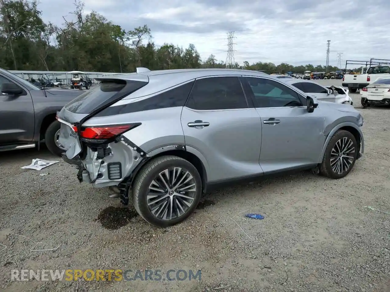 3 Photograph of a damaged car 2T2BAMBA7RC025768 LEXUS RX350 2024