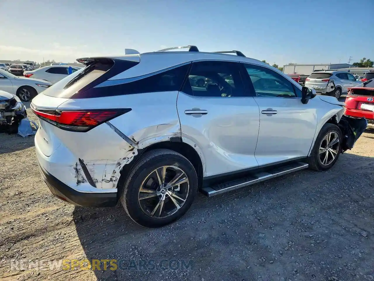 3 Photograph of a damaged car 2T2BAMBA7RC031537 LEXUS RX350 2024