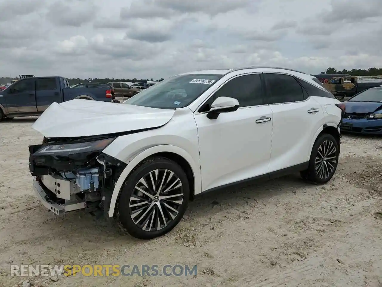 1 Photograph of a damaged car 2T2BAMBA8RC023205 LEXUS RX350 2024
