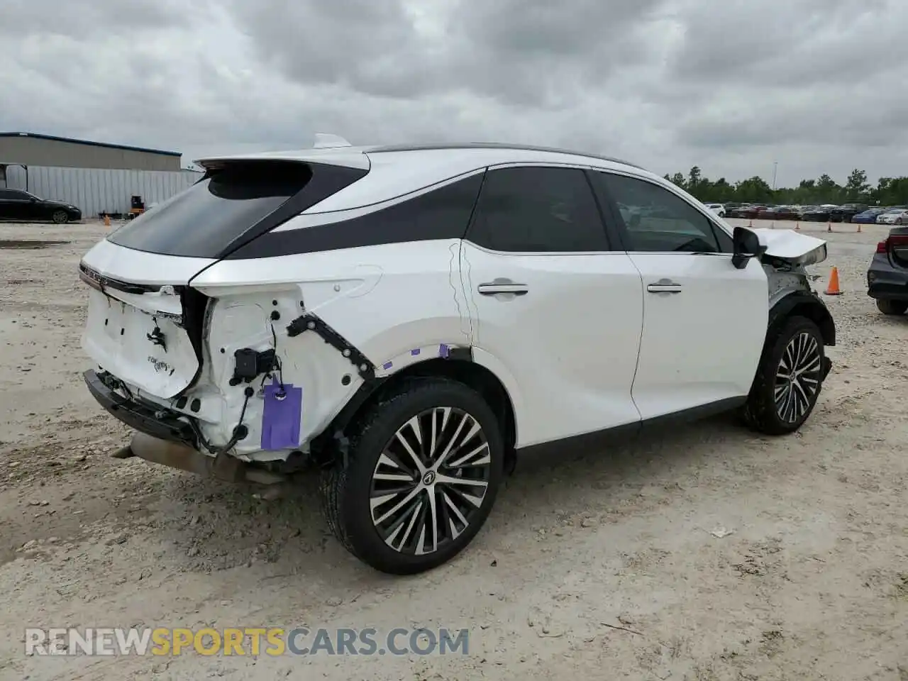 3 Photograph of a damaged car 2T2BAMBA8RC023205 LEXUS RX350 2024