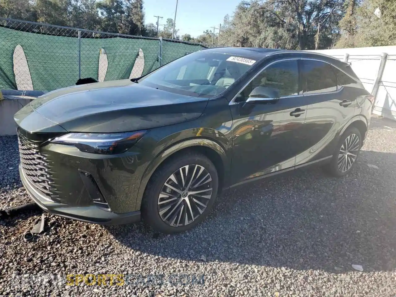 1 Photograph of a damaged car 2T2BAMBA8RC029389 LEXUS RX350 2024