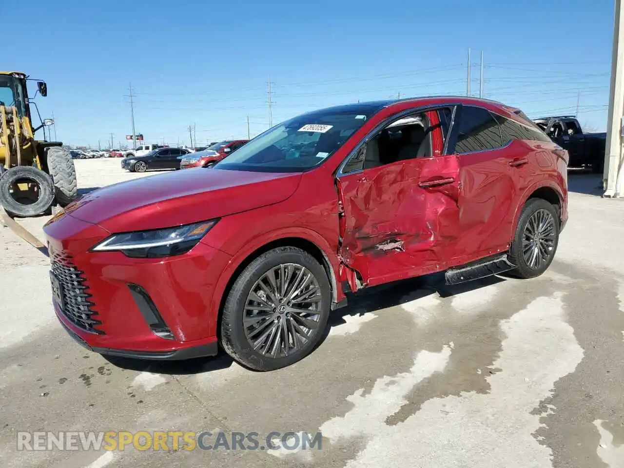 1 Photograph of a damaged car 2T2BAMBA8RC038917 LEXUS RX350 2024