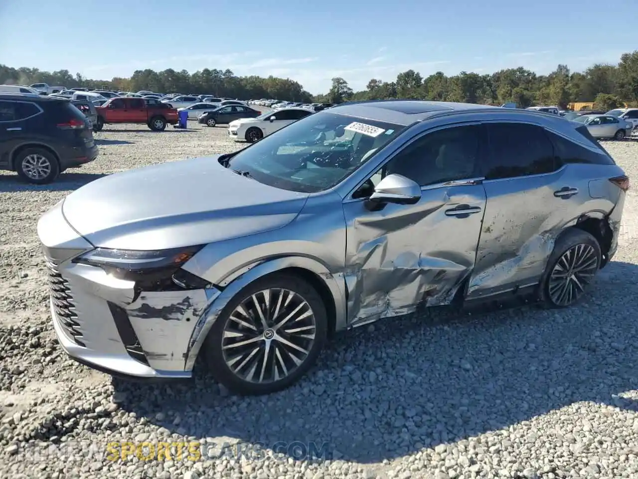 1 Photograph of a damaged car 2T2BAMBAXRC034190 LEXUS RX350 2024