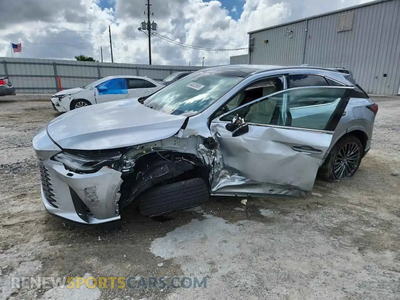1 Photograph of a damaged car 2T2BAMBAXRC041124 LEXUS RX350 2024