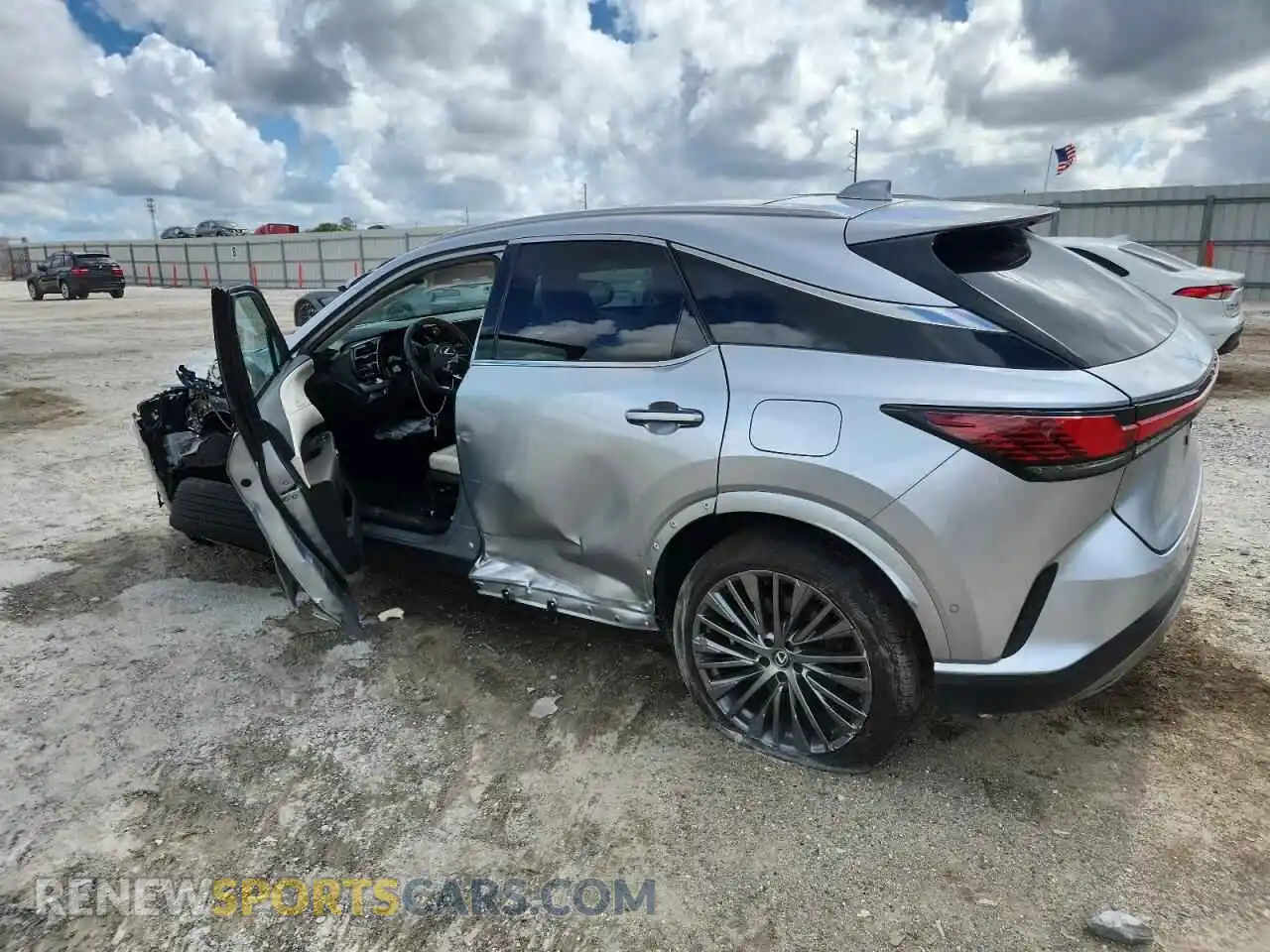 2 Photograph of a damaged car 2T2BAMBAXRC041124 LEXUS RX350 2024