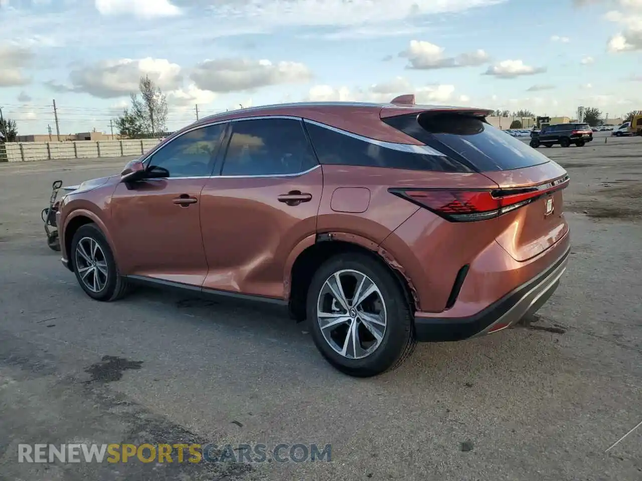 2 Photograph of a damaged car 2T2BAMBAXRC041222 LEXUS RX350 2024