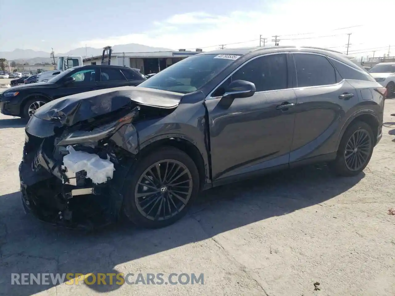 1 Photograph of a damaged car 2T2BAMBAXRC044251 LEXUS RX350 2024