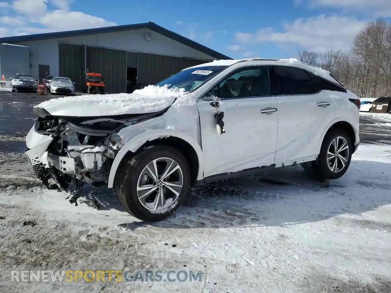 1 Photograph of a damaged car 2T2BAMCA0RC067911 LEXUS RX350 2024
