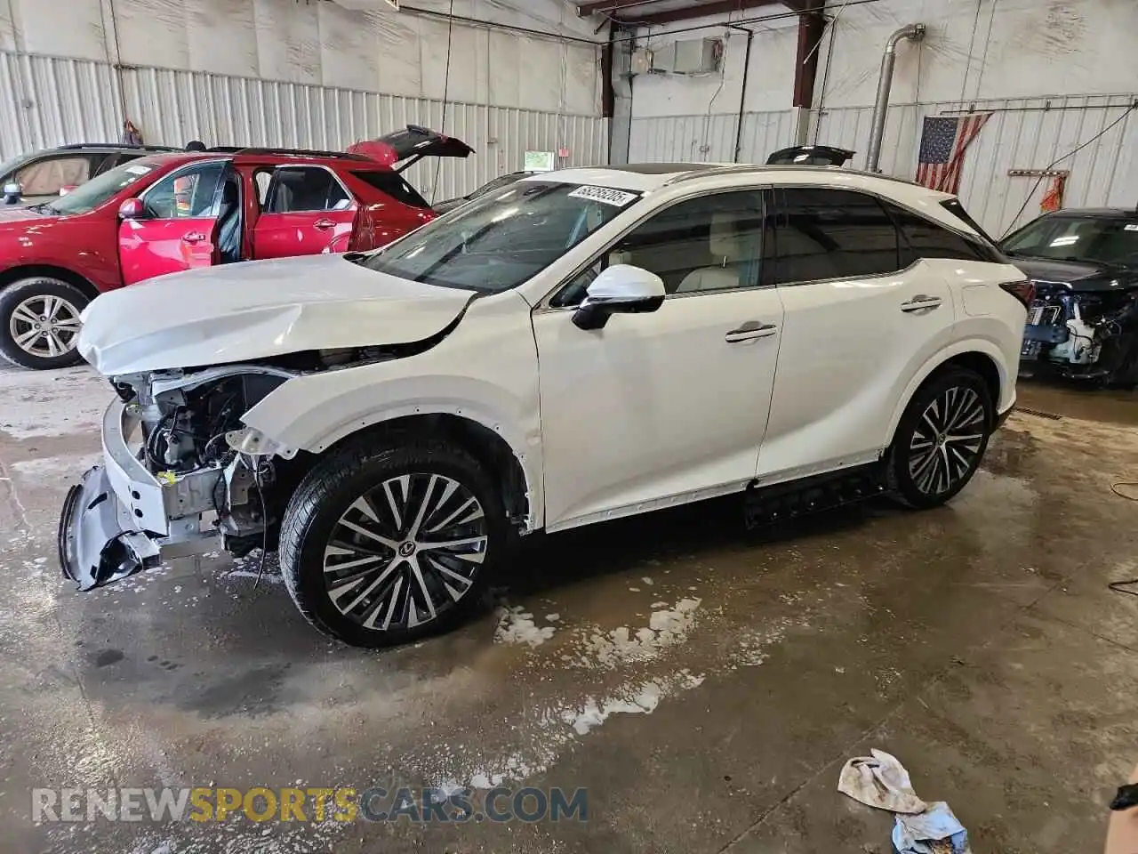 1 Photograph of a damaged car 2T2BAMCA0RC069867 LEXUS RX350 2024