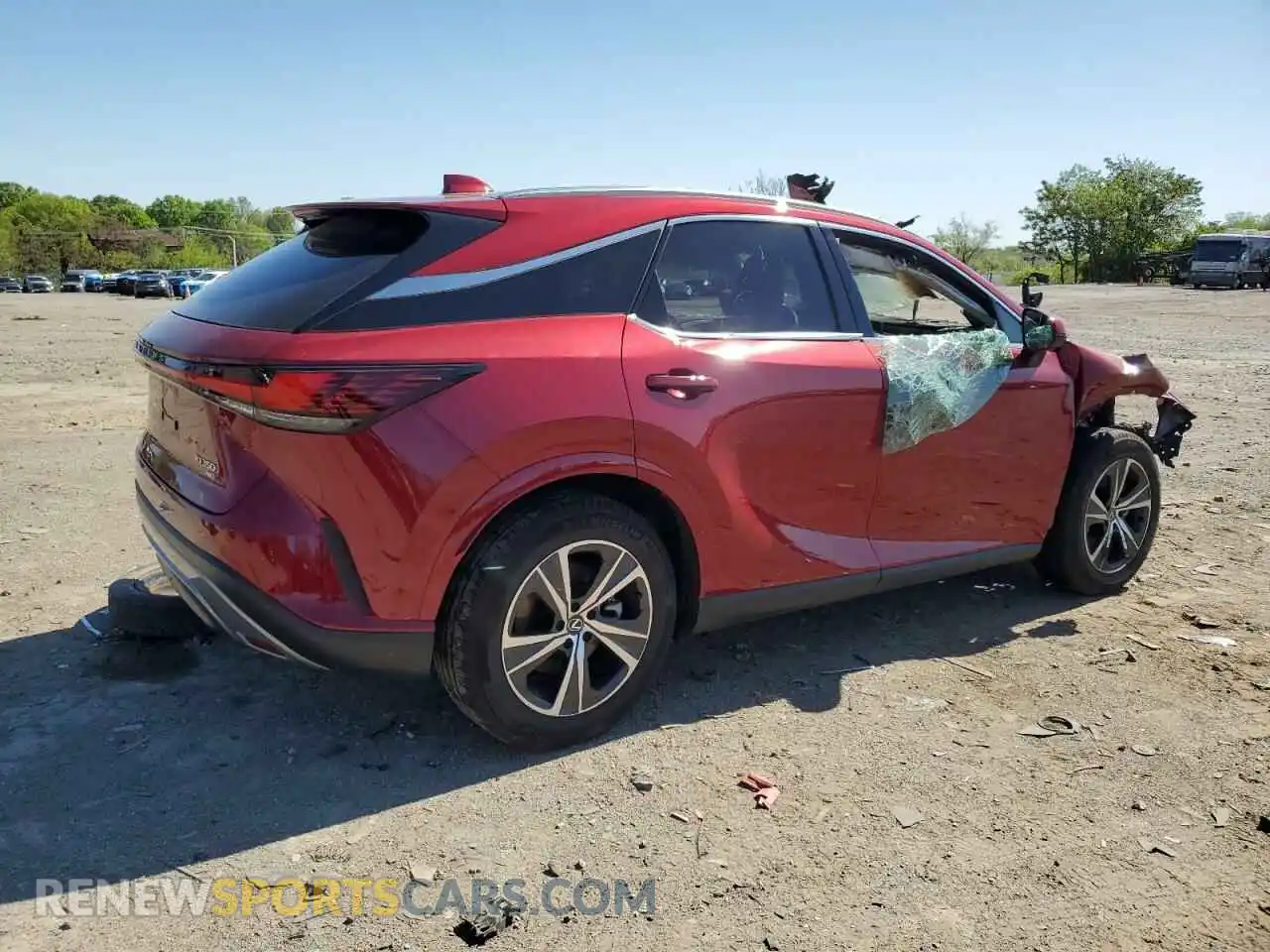 3 Photograph of a damaged car 2T2BAMCA1RC054794 LEXUS RX350 2024