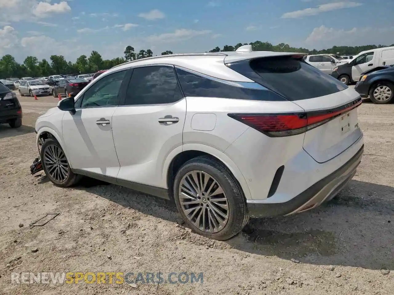 2 fotografías del automóvil dañado 2T2BAMCA2RC042069 LEXUS RX350 2024