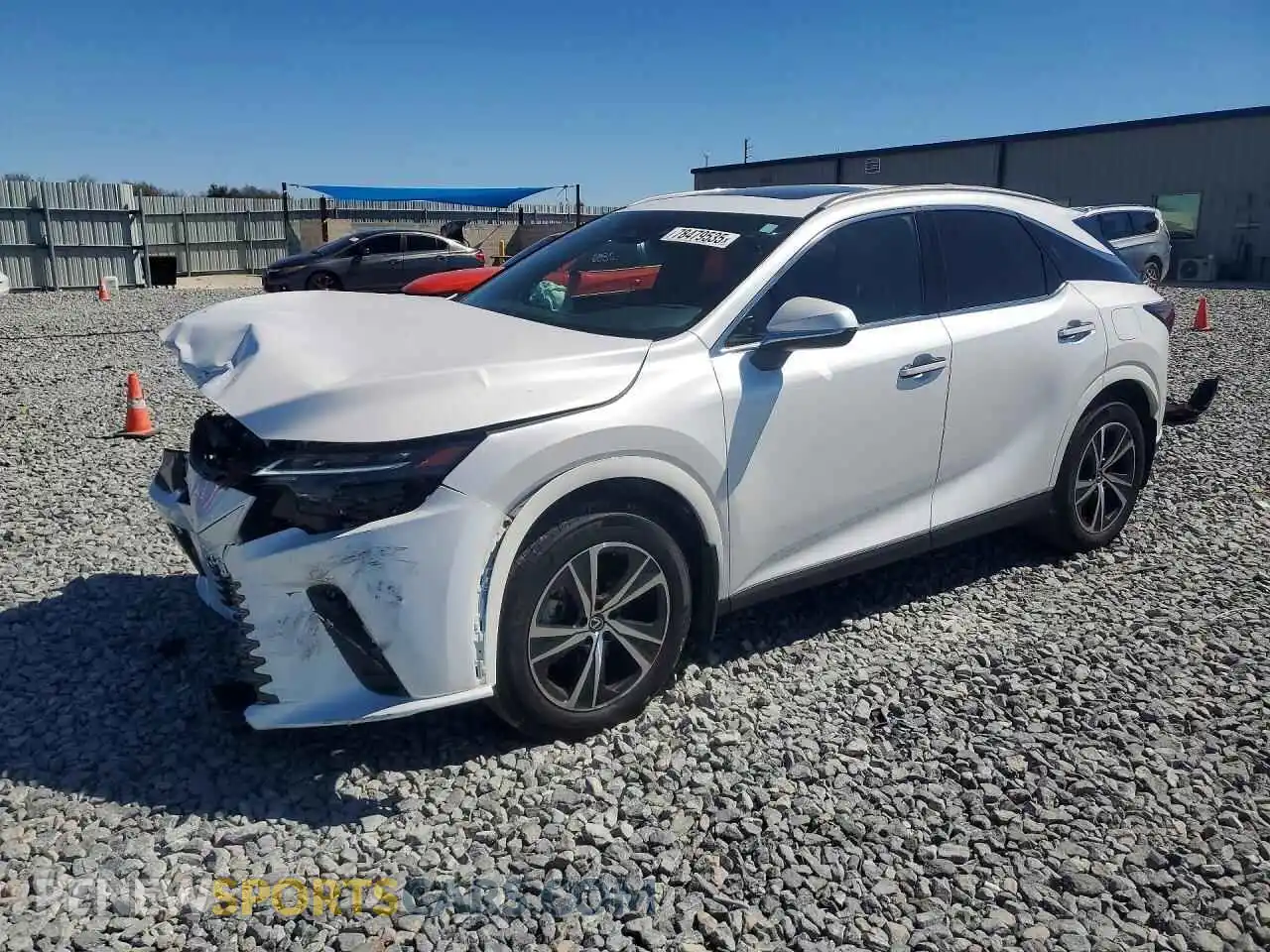 1 Photograph of a damaged car 2T2BAMCA2RC051287 LEXUS RX350 2024
