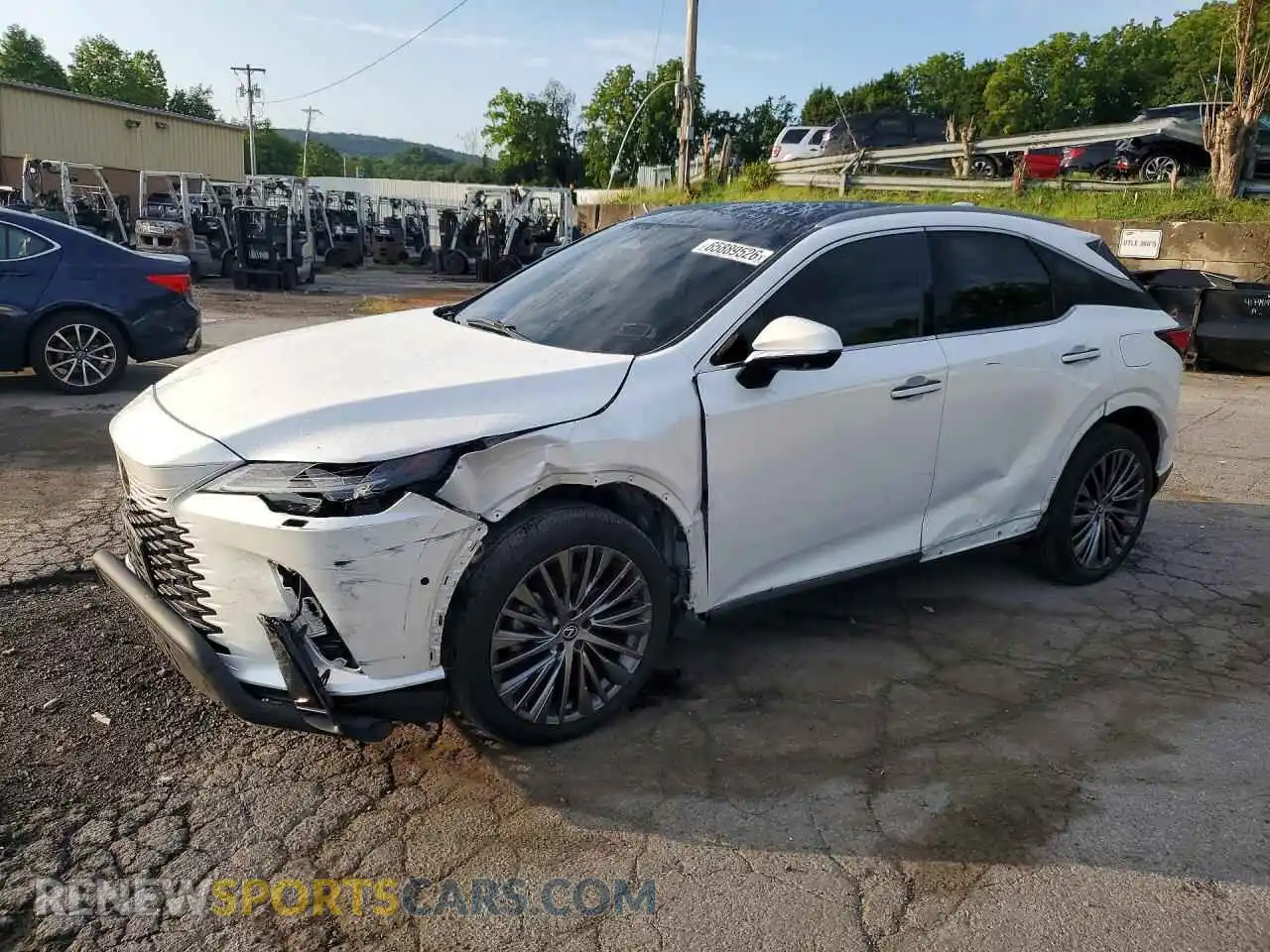 1 Photograph of a damaged car 2T2BAMCA2RC054285 LEXUS RX350 2024
