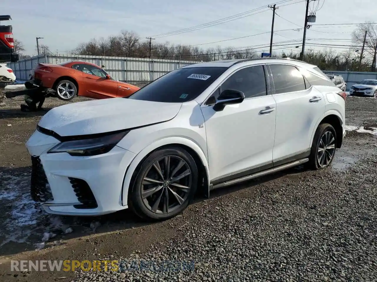 1 Photograph of a damaged car 2T2BAMCA2RC064055 LEXUS RX350 2024