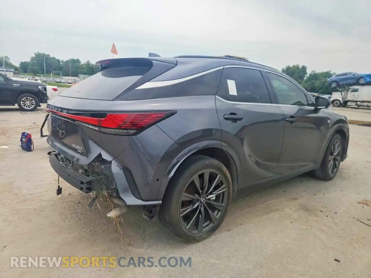 3 Photograph of a damaged car 2T2BAMCA3RC059026 LEXUS RX350 2024