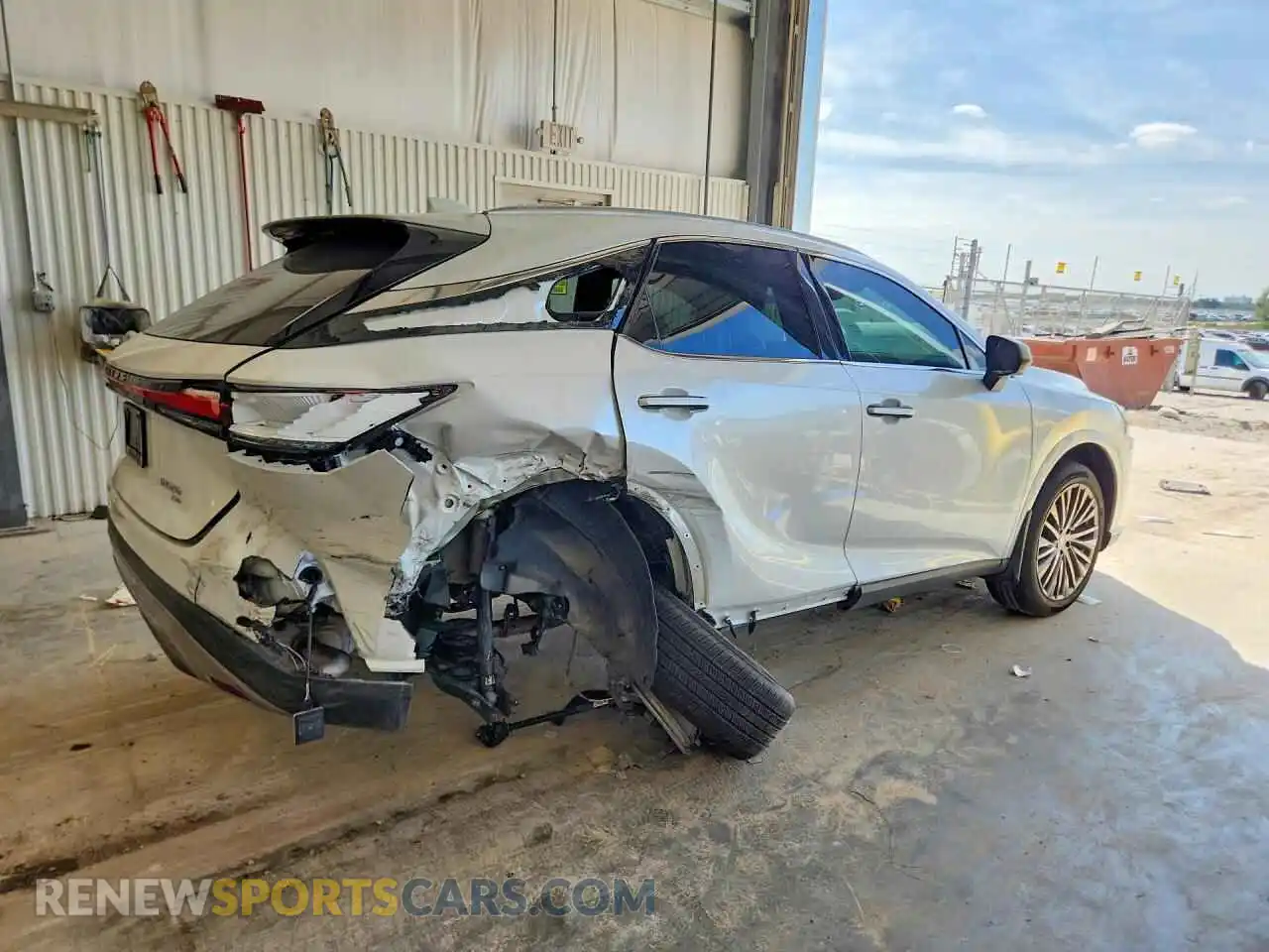 3 Photograph of a damaged car 2T2BAMCA4RC043384 LEXUS RX350 2024