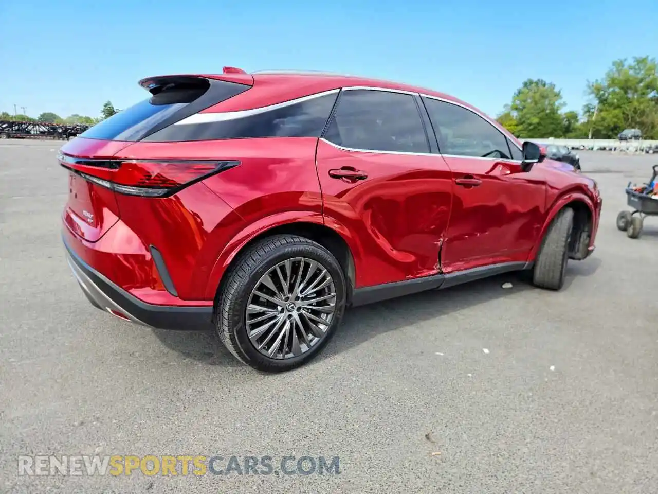 3 fotografías del automóvil dañado 2T2BAMCA4RC047953 LEXUS RX350 2024
