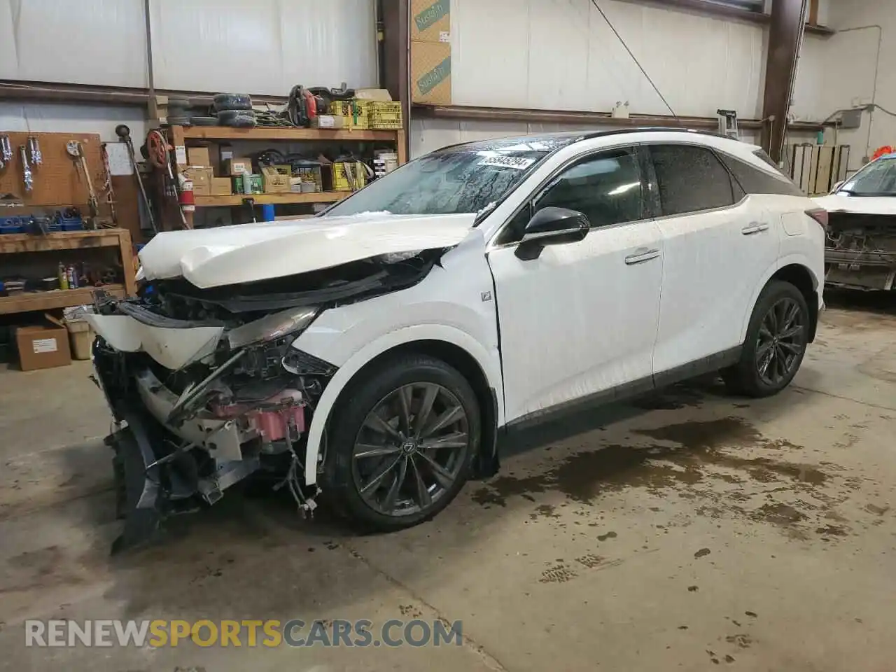 1 Photograph of a damaged car 2T2BAMCA4RC076143 LEXUS RX350 2024