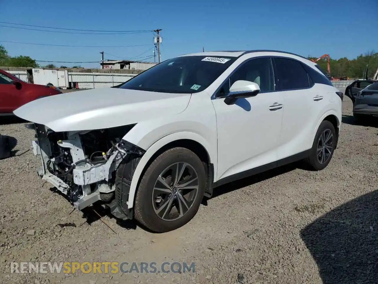 1 Photograph of a damaged car 2T2BAMCA5RC060288 LEXUS RX350 2024