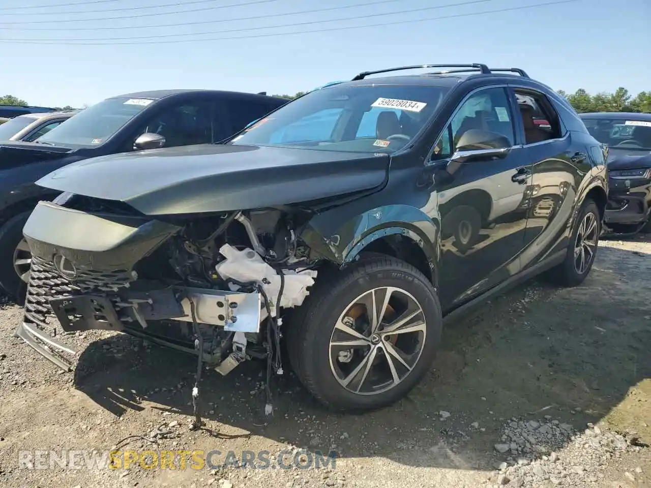 1 Photograph of a damaged car 2T2BAMCA6RC042656 LEXUS RX350 2024