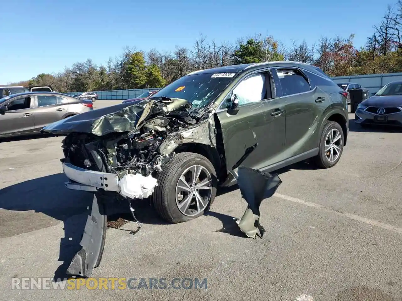 1 Photograph of a damaged car 2T2BAMCA6RC067167 LEXUS RX350 2024