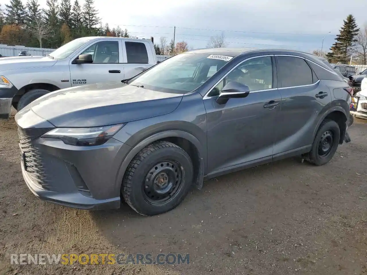 1 Photograph of a damaged car 2T2BAMCA6RC076077 LEXUS RX350 2024