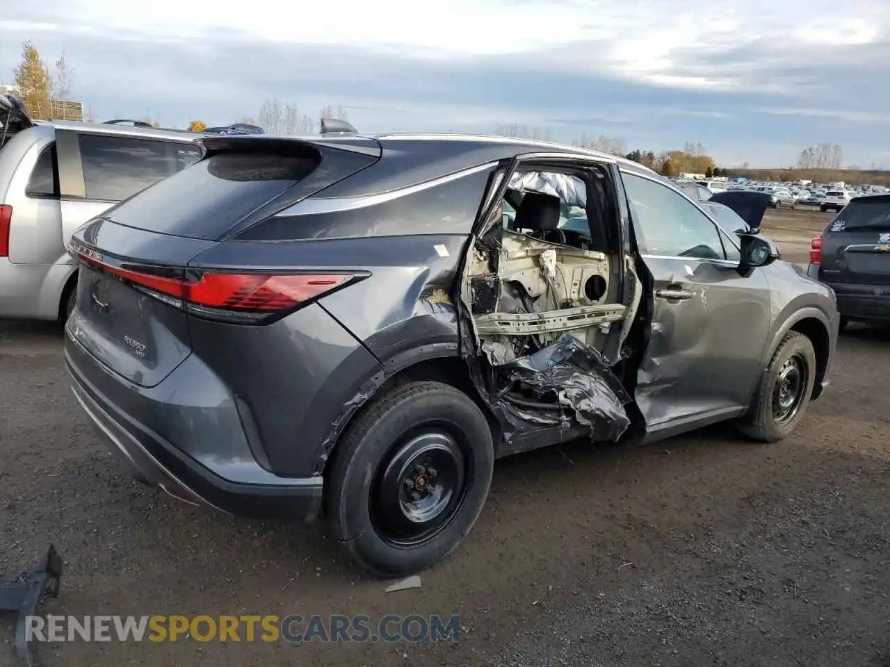 3 Photograph of a damaged car 2T2BAMCA6RC076077 LEXUS RX350 2024