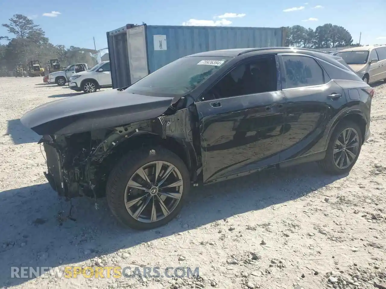 1 Photograph of a damaged car 2T2BAMCA7RC052192 LEXUS RX350 2024