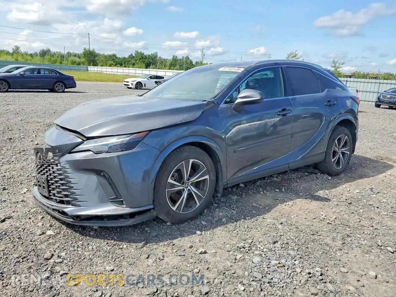 1 Photograph of a damaged car 2T2BAMCA7RC052385 LEXUS RX350 2024