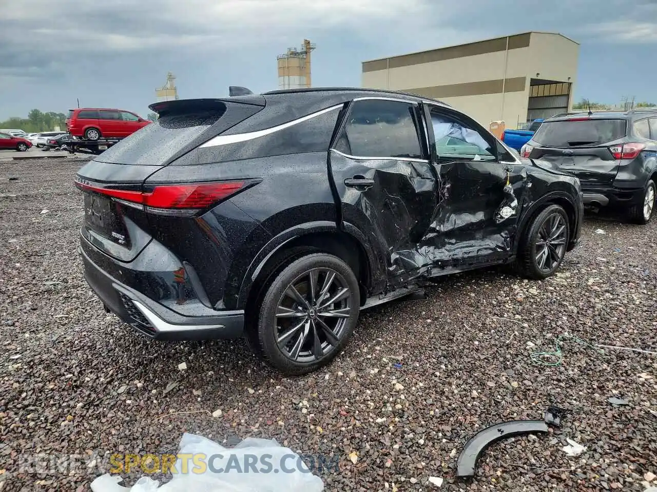 3 Photograph of a damaged car 2T2BAMCA7RC056565 LEXUS RX350 2024