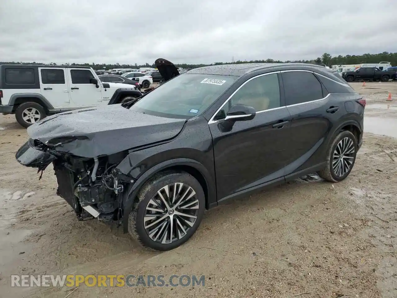 1 Photograph of a damaged car 2T2BAMCA7RC062852 LEXUS RX350 2024