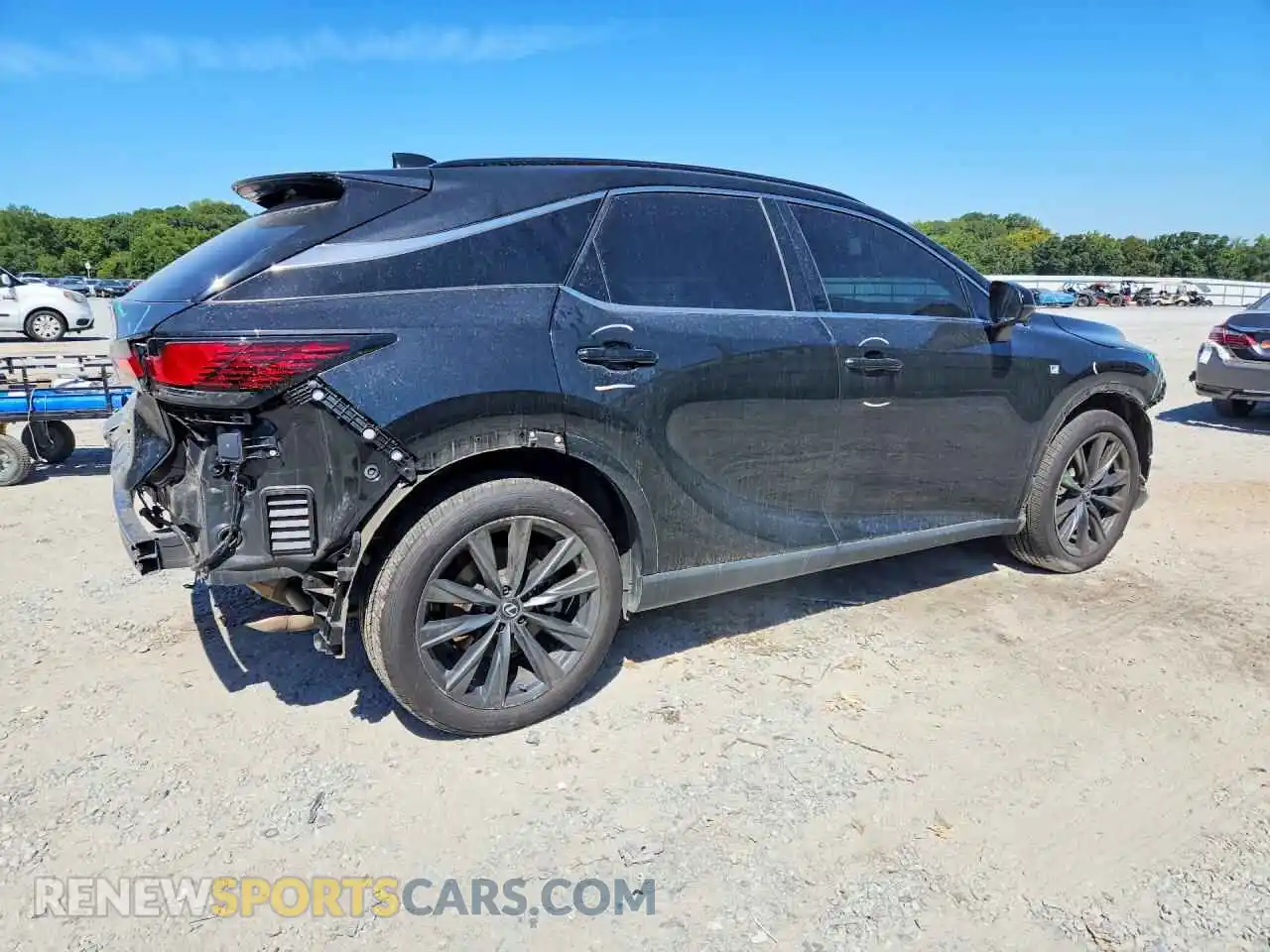 3 fotografías del automóvil dañado 2T2BAMCA8RC065176 LEXUS RX350 2024