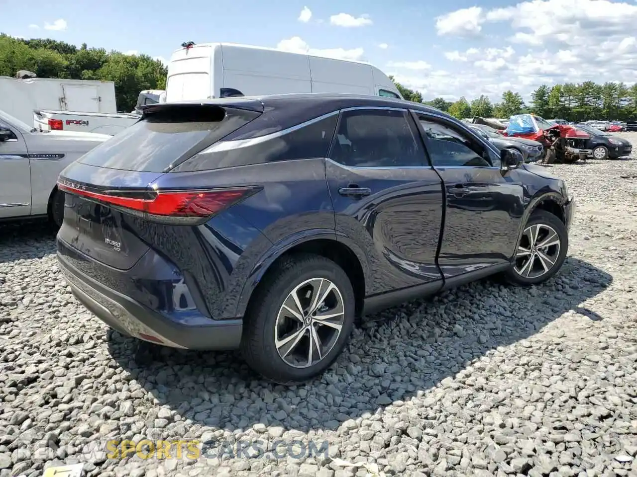 3 Photograph of a damaged car 2T2BAMCA9RC070645 LEXUS RX350 2024
