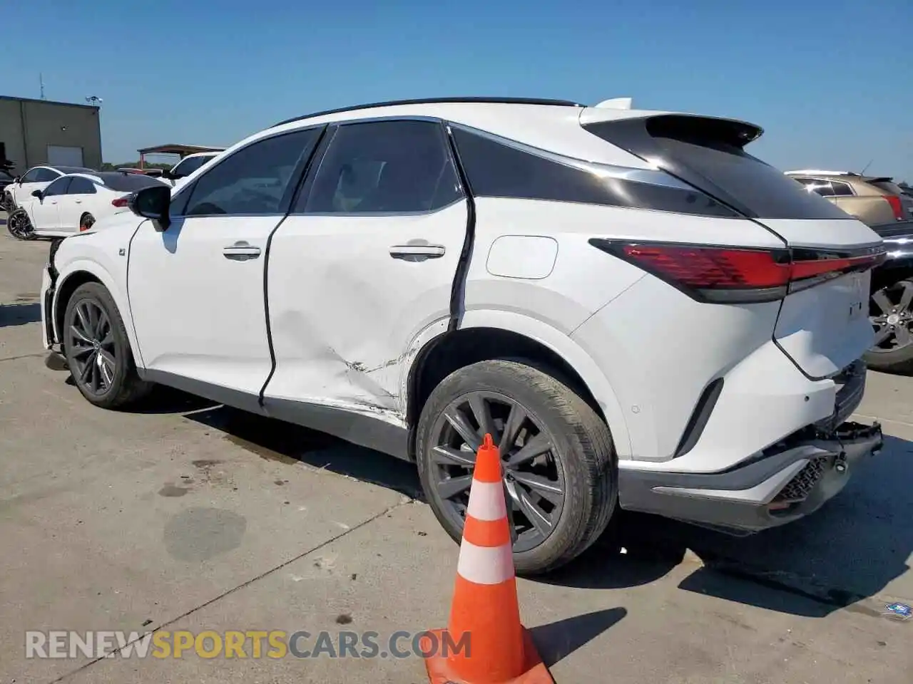 2 Photograph of a damaged car 2T2BAMCAXRC054177 LEXUS RX350 2024