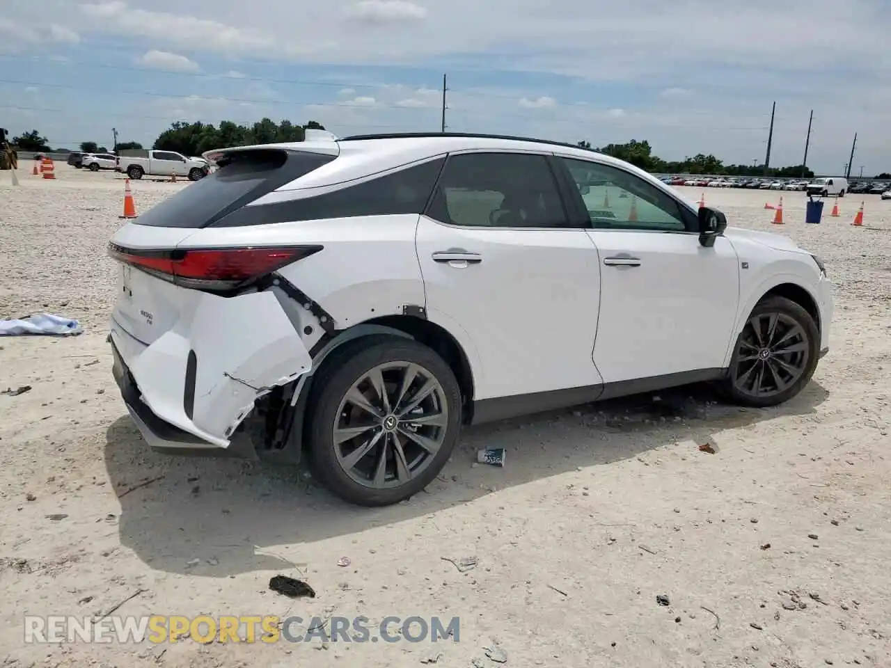 3 Photograph of a damaged car 2T2BAMCAXRC061288 LEXUS RX350 2024
