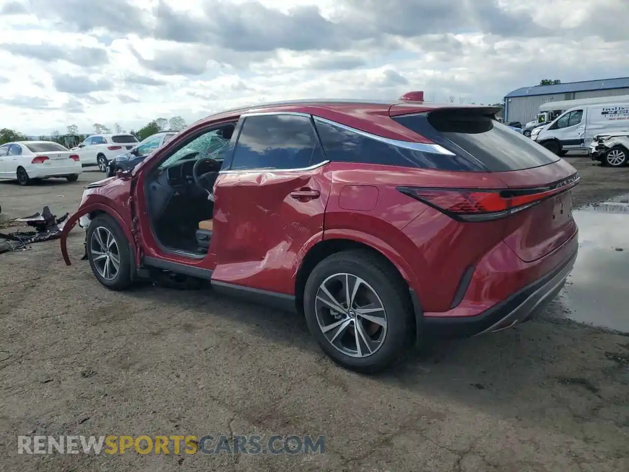 2 Photograph of a damaged car 2T2BAMCAXRC065793 LEXUS RX350 2024