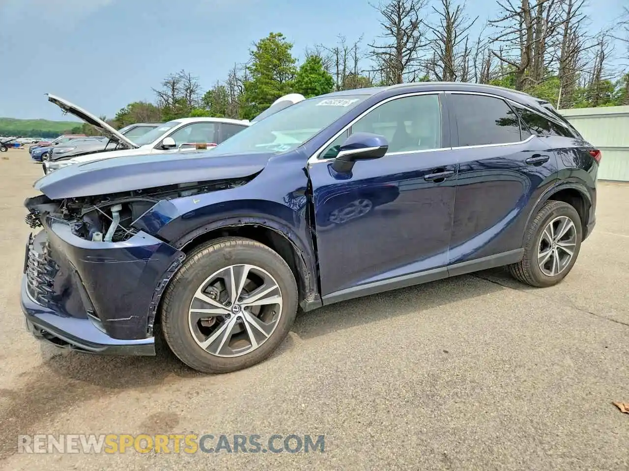 1 Photograph of a damaged car 2T2BAMCAXRC073683 LEXUS RX350 2024