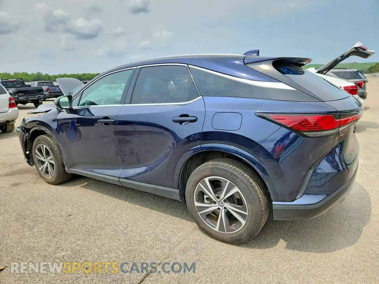 2 Photograph of a damaged car 2T2BAMCAXRC073683 LEXUS RX350 2024