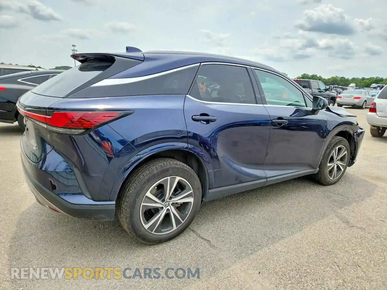 3 Photograph of a damaged car 2T2BAMCAXRC073683 LEXUS RX350 2024