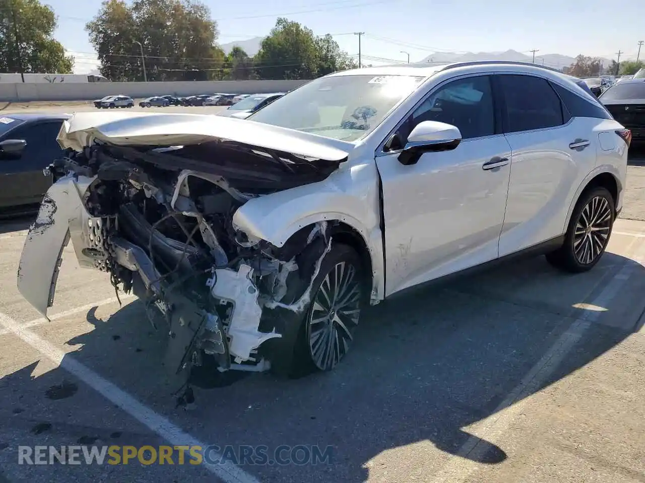 1 Photograph of a damaged car JTJCHMAA3R2015675 LEXUS RX350 2024
