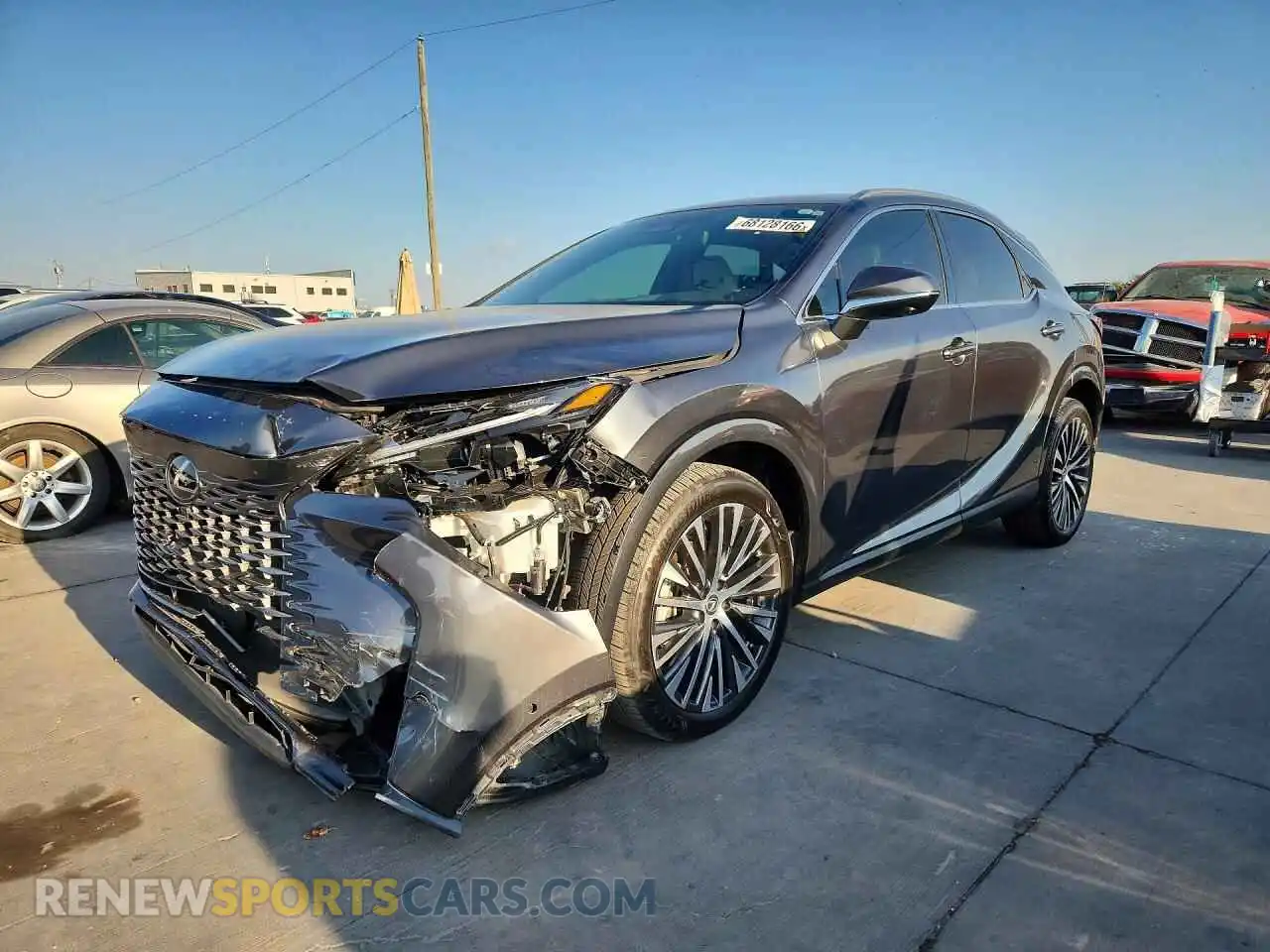 1 Photograph of a damaged car 2T2BAMBA2SC060644 LEXUS RX350 2025