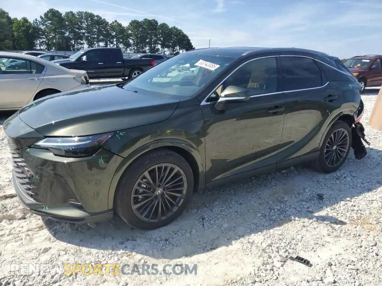 1 Photograph of a damaged car 2T2BAMBA4SC062654 LEXUS RX350 2025