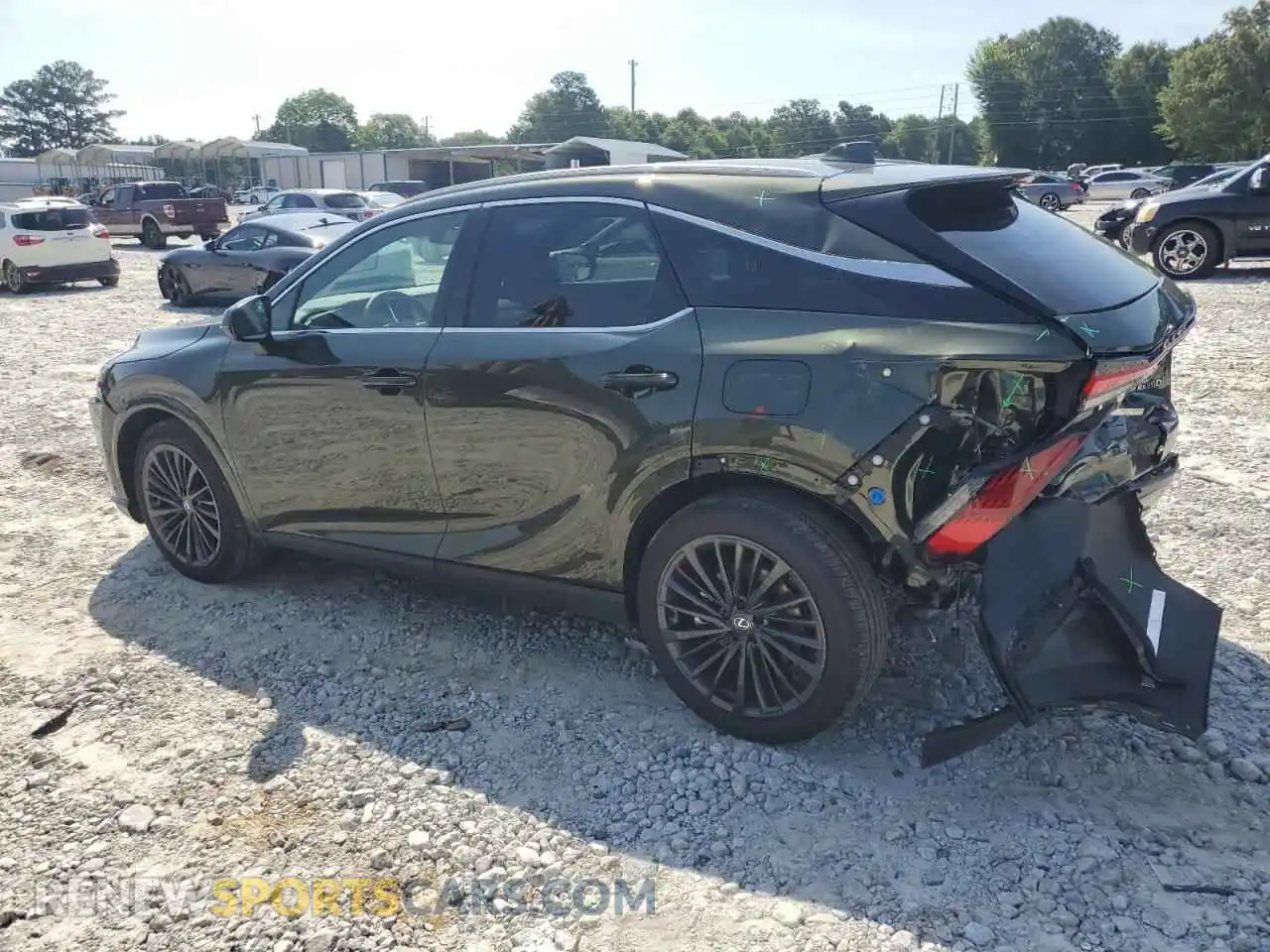 2 Photograph of a damaged car 2T2BAMBA4SC062654 LEXUS RX350 2025