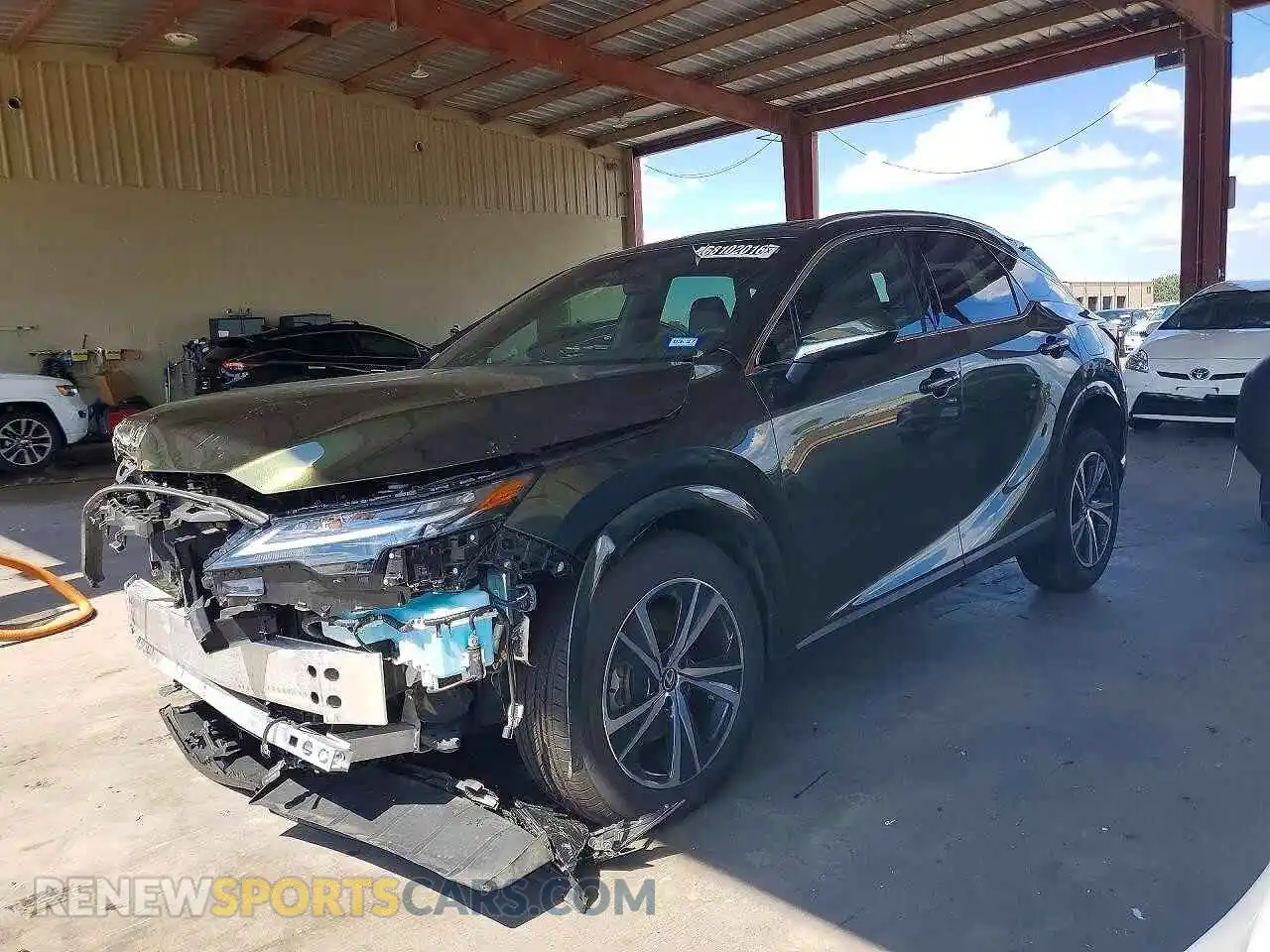 1 Photograph of a damaged car 2T2BAMBAXSC059791 LEXUS RX350 2025
