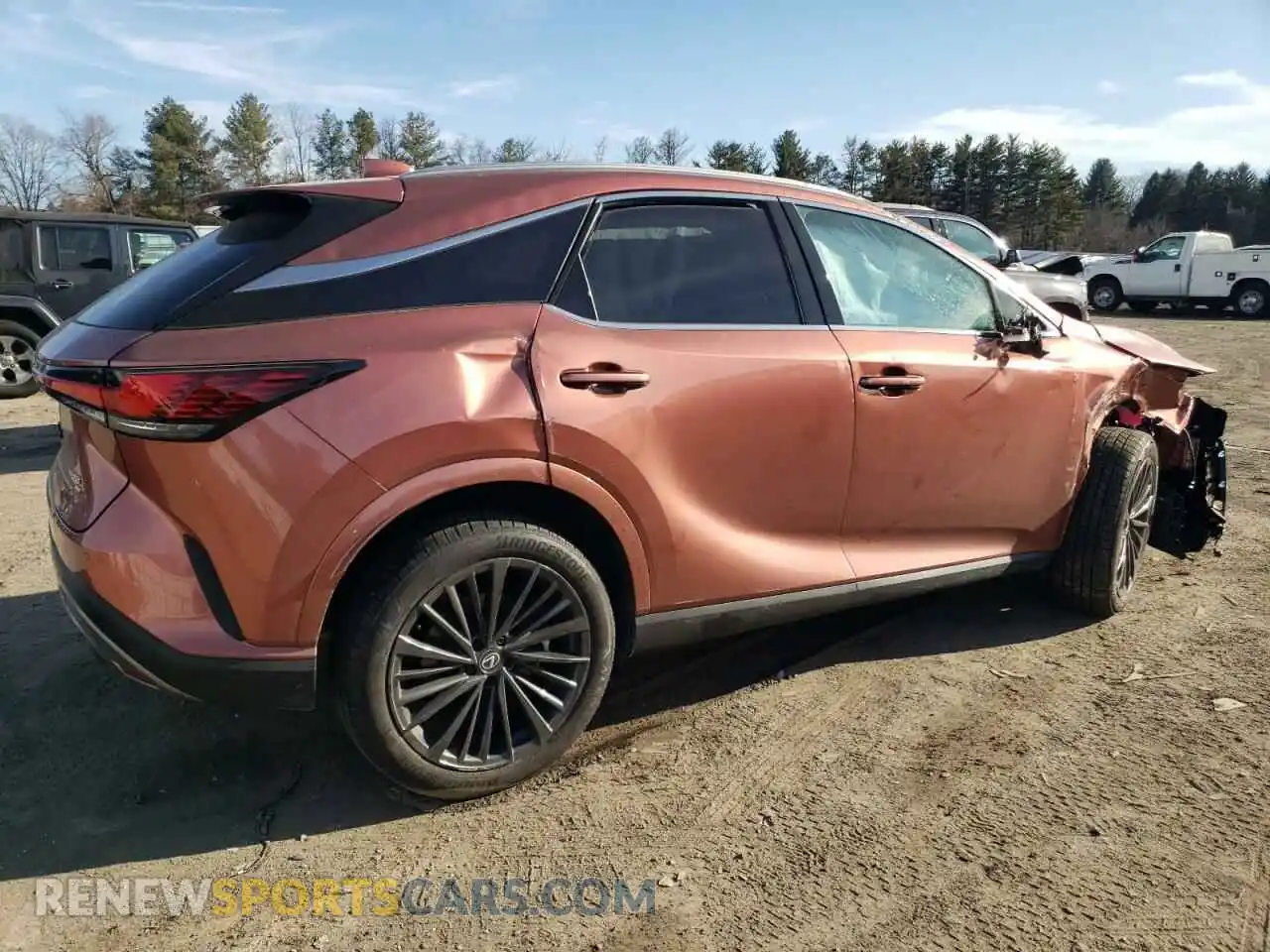 3 Photograph of a damaged car 2T2BAMCA0SC089803 LEXUS RX350 2025