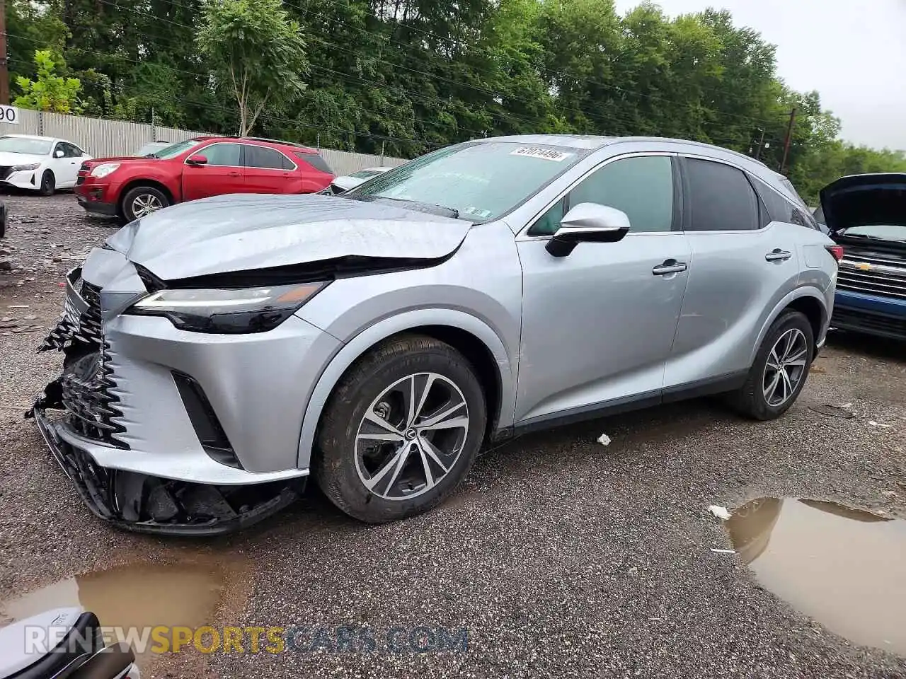 1 Photograph of a damaged car 2T2BAMCA0SC092538 LEXUS RX350 2025